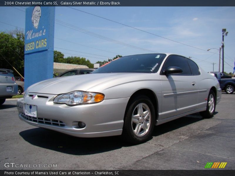 Galaxy Silver Metallic / Ebony Black 2004 Chevrolet Monte Carlo SS