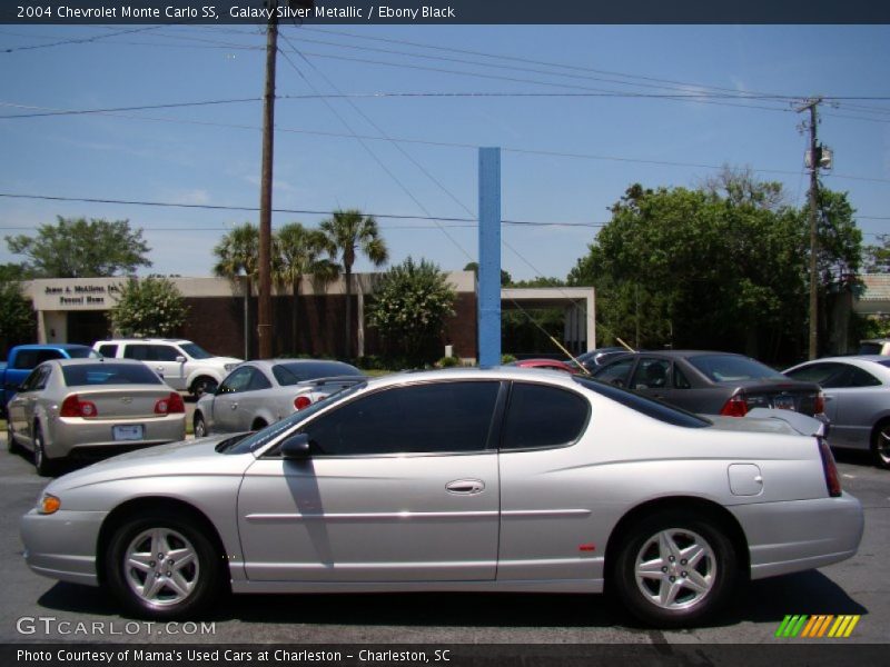 Galaxy Silver Metallic / Ebony Black 2004 Chevrolet Monte Carlo SS