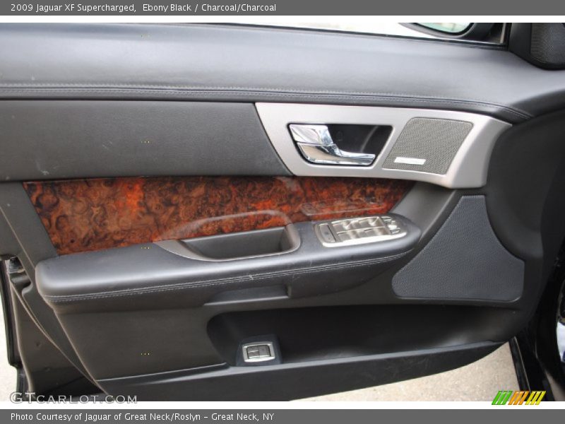 Ebony Black / Charcoal/Charcoal 2009 Jaguar XF Supercharged