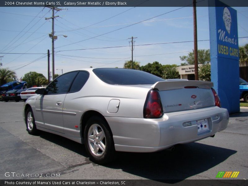 Galaxy Silver Metallic / Ebony Black 2004 Chevrolet Monte Carlo SS
