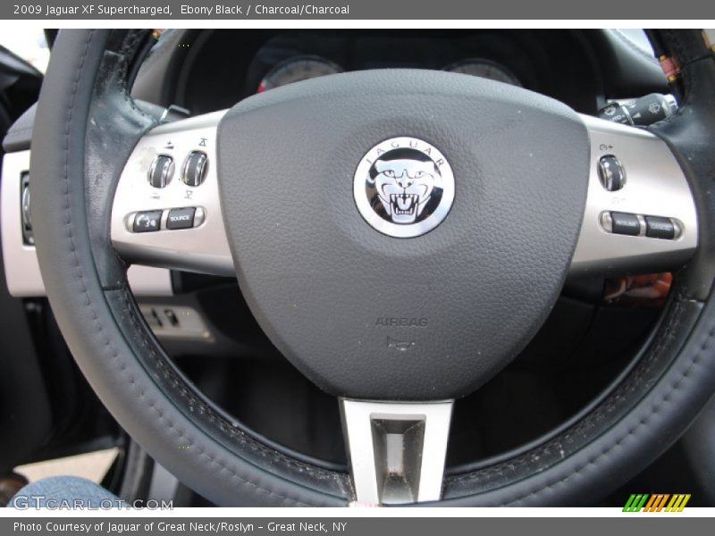 Ebony Black / Charcoal/Charcoal 2009 Jaguar XF Supercharged