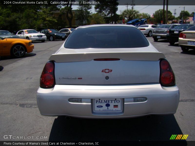 Galaxy Silver Metallic / Ebony Black 2004 Chevrolet Monte Carlo SS