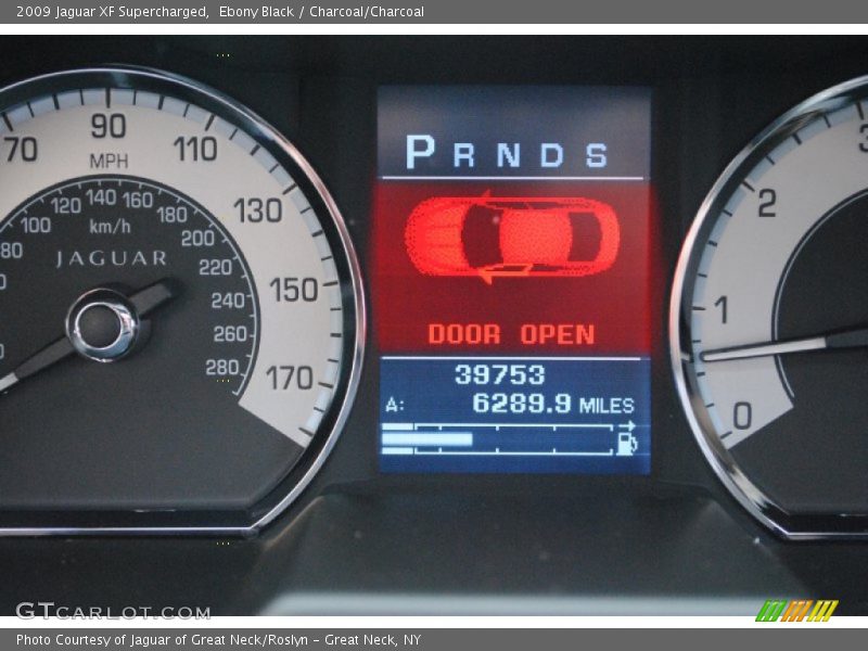 Ebony Black / Charcoal/Charcoal 2009 Jaguar XF Supercharged