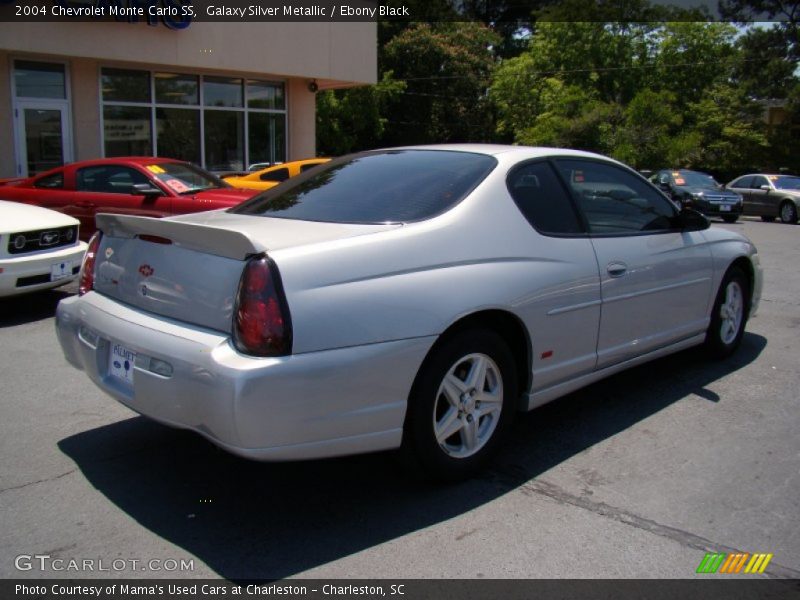 Galaxy Silver Metallic / Ebony Black 2004 Chevrolet Monte Carlo SS