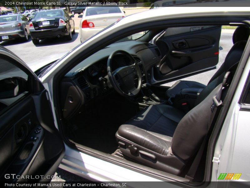 Galaxy Silver Metallic / Ebony Black 2004 Chevrolet Monte Carlo SS