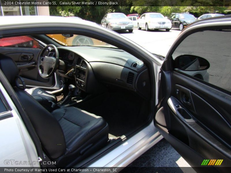 Galaxy Silver Metallic / Ebony Black 2004 Chevrolet Monte Carlo SS