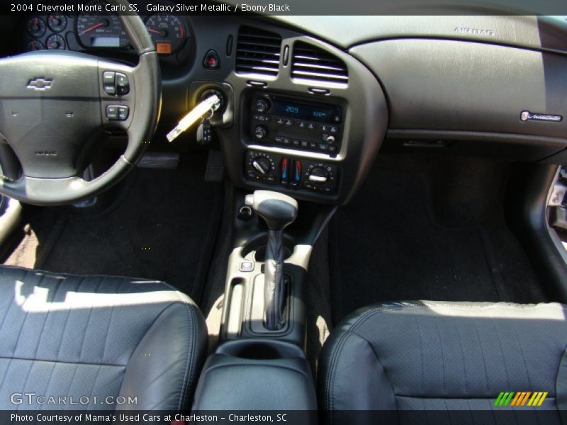 Galaxy Silver Metallic / Ebony Black 2004 Chevrolet Monte Carlo SS