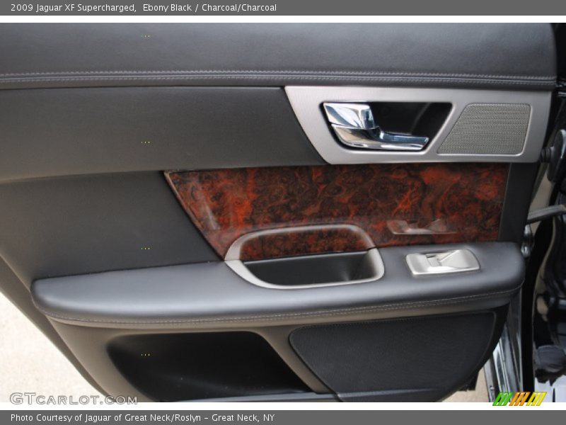 Ebony Black / Charcoal/Charcoal 2009 Jaguar XF Supercharged