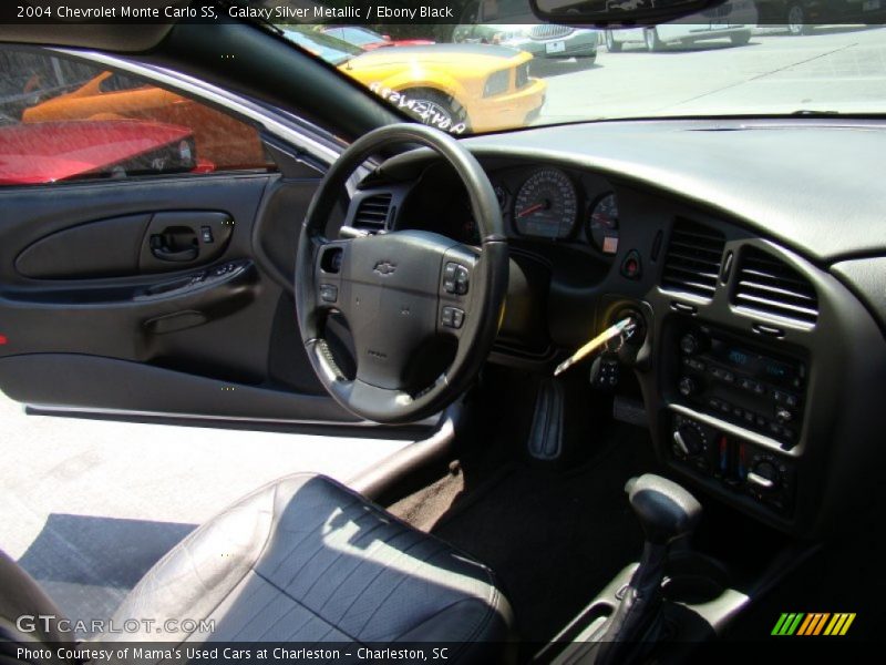 Galaxy Silver Metallic / Ebony Black 2004 Chevrolet Monte Carlo SS
