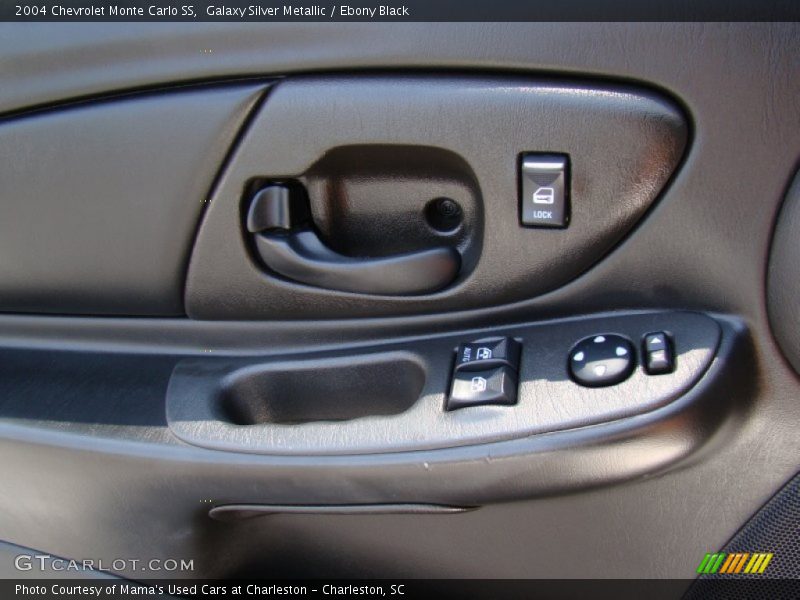 Galaxy Silver Metallic / Ebony Black 2004 Chevrolet Monte Carlo SS