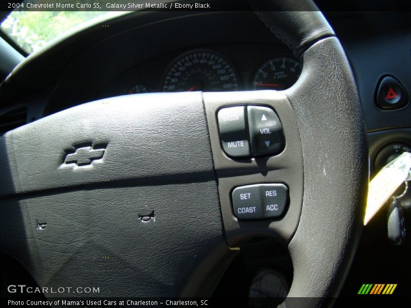 Galaxy Silver Metallic / Ebony Black 2004 Chevrolet Monte Carlo SS