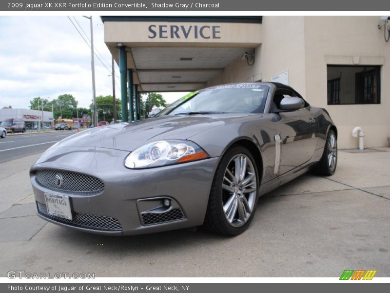 Front 3/4 View of 2009 XK XKR Portfolio Edition Convertible