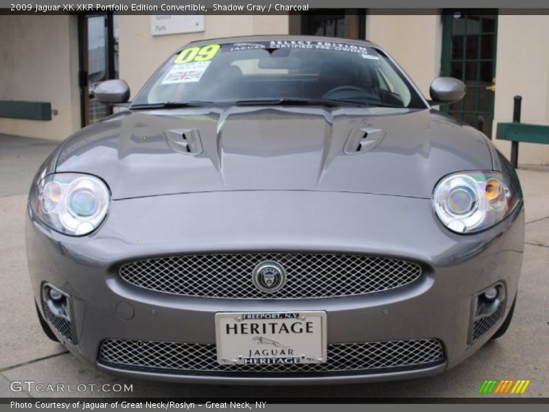 Shadow Gray / Charcoal 2009 Jaguar XK XKR Portfolio Edition Convertible