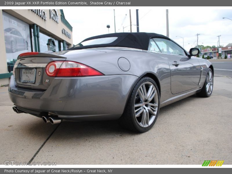 Shadow Gray / Charcoal 2009 Jaguar XK XKR Portfolio Edition Convertible