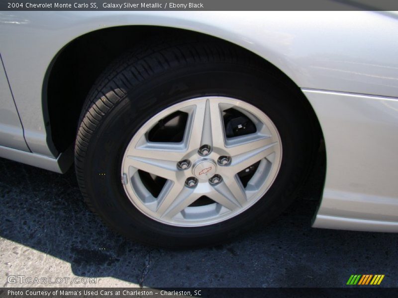 Galaxy Silver Metallic / Ebony Black 2004 Chevrolet Monte Carlo SS
