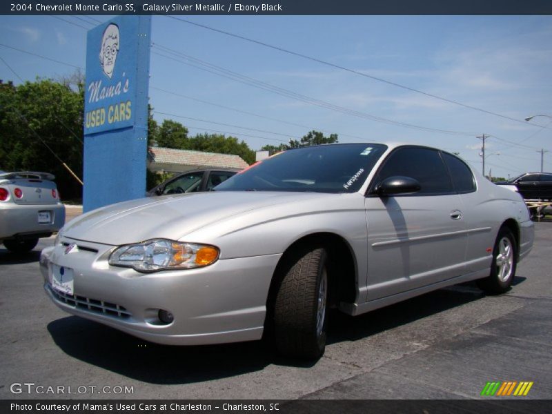 Galaxy Silver Metallic / Ebony Black 2004 Chevrolet Monte Carlo SS