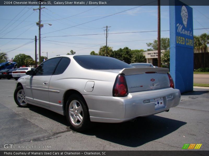 Galaxy Silver Metallic / Ebony Black 2004 Chevrolet Monte Carlo SS