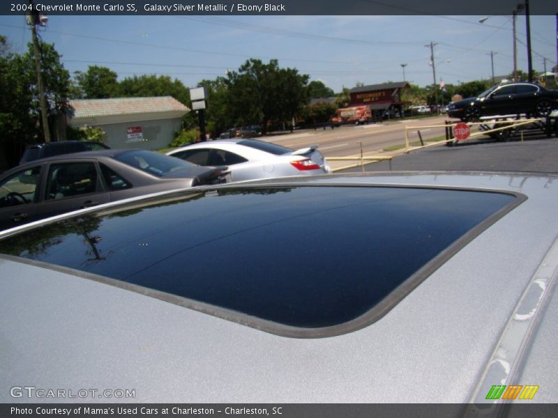 Galaxy Silver Metallic / Ebony Black 2004 Chevrolet Monte Carlo SS