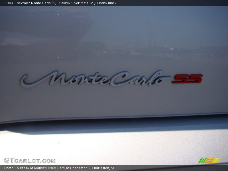Galaxy Silver Metallic / Ebony Black 2004 Chevrolet Monte Carlo SS