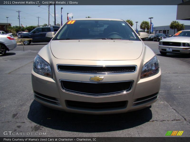 Gold Mist Metallic / Ebony 2011 Chevrolet Malibu LT