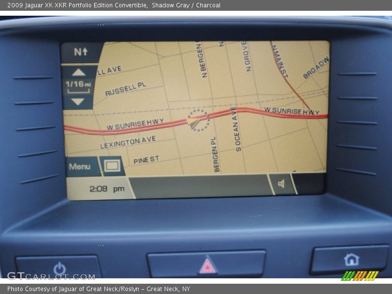 Navigation of 2009 XK XKR Portfolio Edition Convertible
