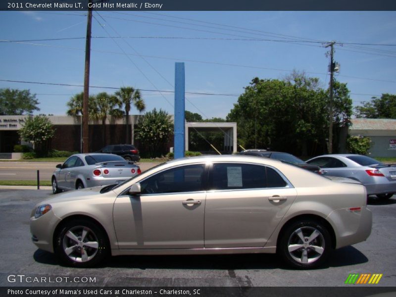 Gold Mist Metallic / Ebony 2011 Chevrolet Malibu LT