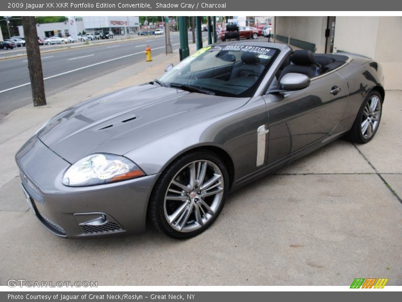 Front 3/4 View of 2009 XK XKR Portfolio Edition Convertible