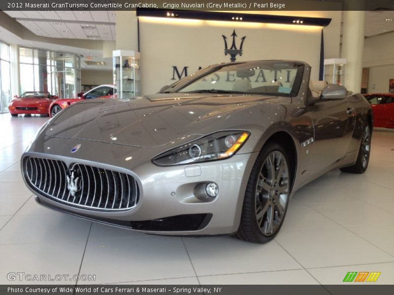 Front 3/4 View of 2012 GranTurismo Convertible GranCabrio