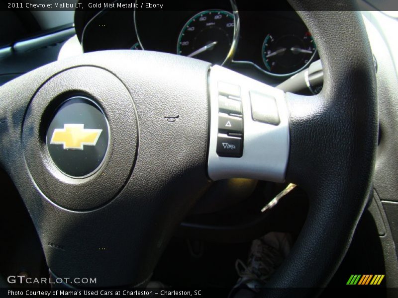 Gold Mist Metallic / Ebony 2011 Chevrolet Malibu LT