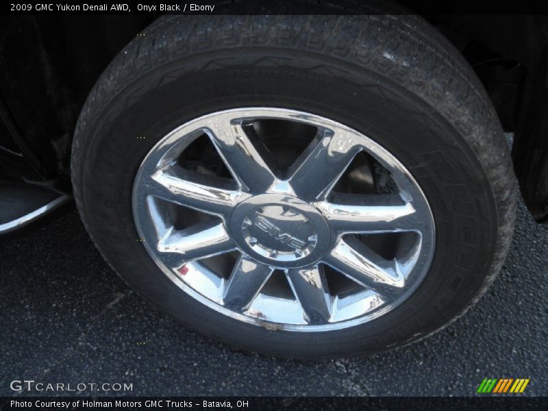 Onyx Black / Ebony 2009 GMC Yukon Denali AWD