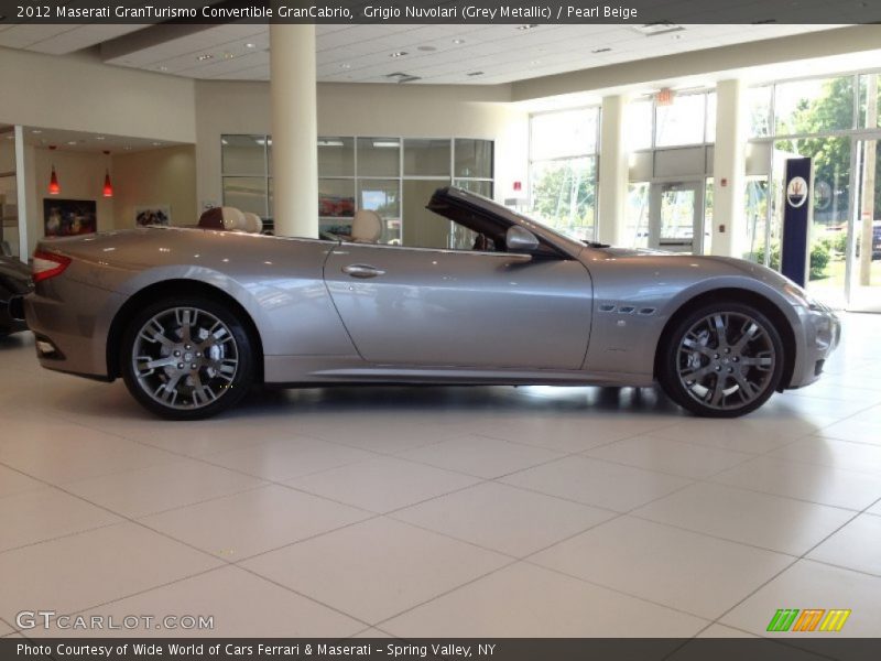  2012 GranTurismo Convertible GranCabrio Grigio Nuvolari (Grey Metallic)