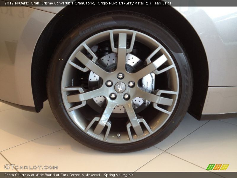  2012 GranTurismo Convertible GranCabrio Wheel