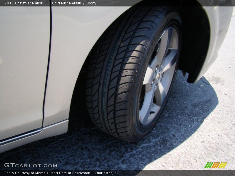 Gold Mist Metallic / Ebony 2011 Chevrolet Malibu LT