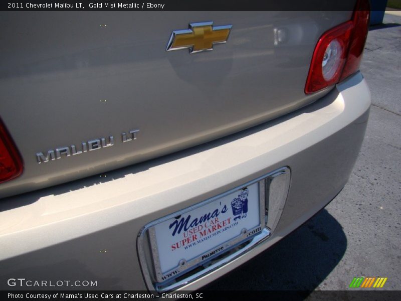 Gold Mist Metallic / Ebony 2011 Chevrolet Malibu LT