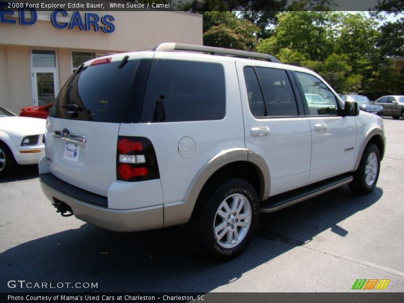 White Suede / Camel 2008 Ford Explorer Eddie Bauer