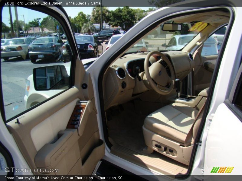White Suede / Camel 2008 Ford Explorer Eddie Bauer