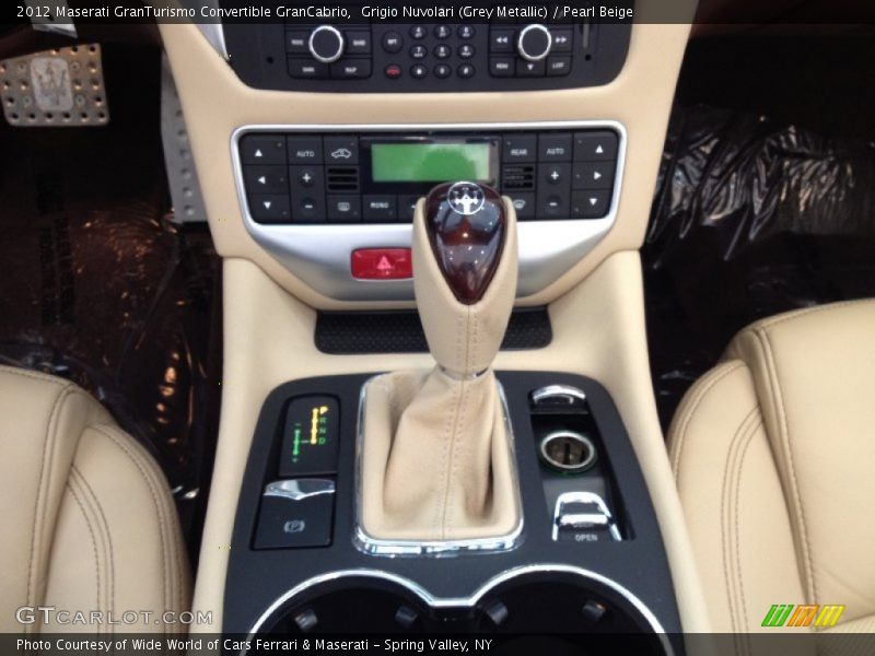 2012 GranTurismo Convertible GranCabrio 6 Speed ZF Paddle-Shift Automatic Shifter