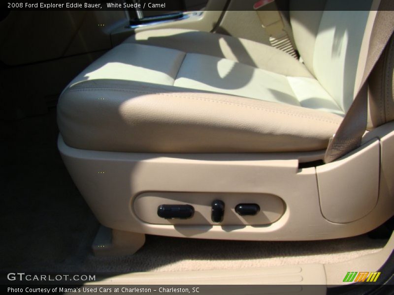 White Suede / Camel 2008 Ford Explorer Eddie Bauer