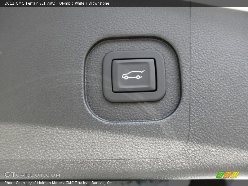 Olympic White / Brownstone 2012 GMC Terrain SLT AWD