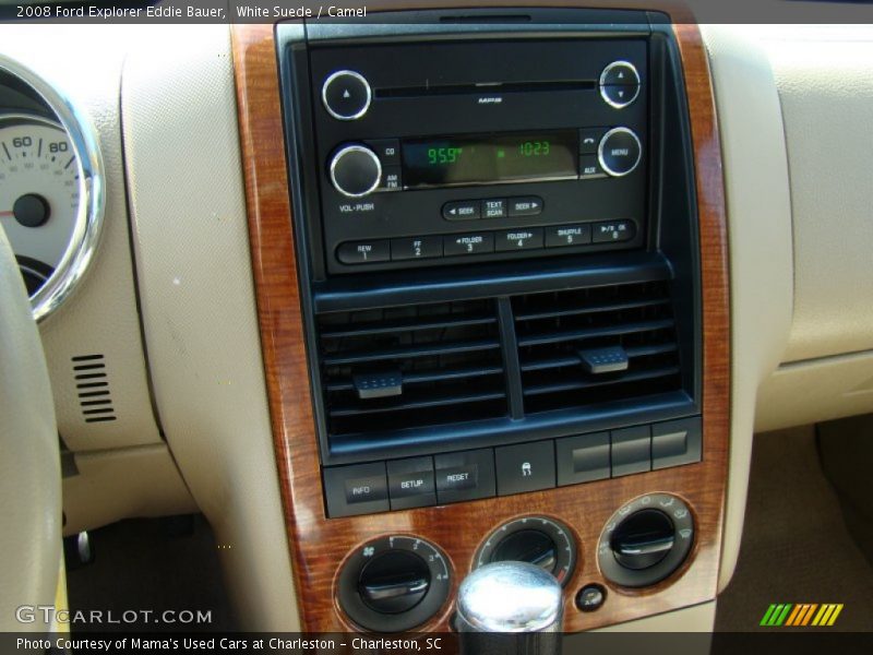 White Suede / Camel 2008 Ford Explorer Eddie Bauer