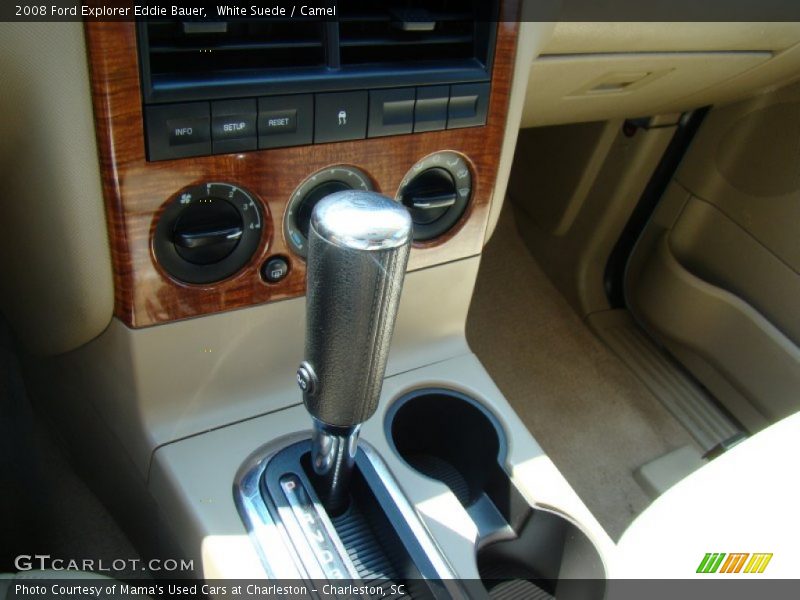 White Suede / Camel 2008 Ford Explorer Eddie Bauer