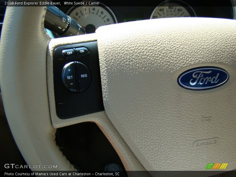 White Suede / Camel 2008 Ford Explorer Eddie Bauer