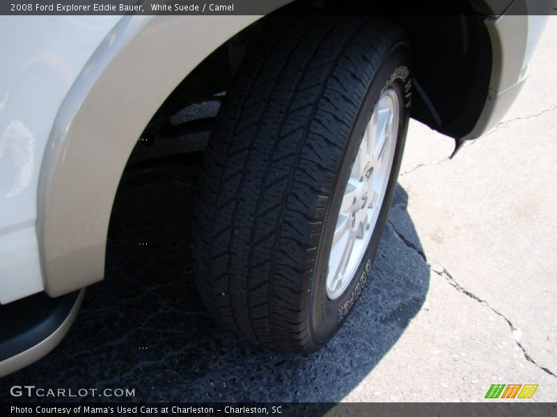 White Suede / Camel 2008 Ford Explorer Eddie Bauer