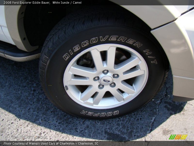 White Suede / Camel 2008 Ford Explorer Eddie Bauer