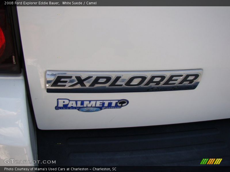 White Suede / Camel 2008 Ford Explorer Eddie Bauer