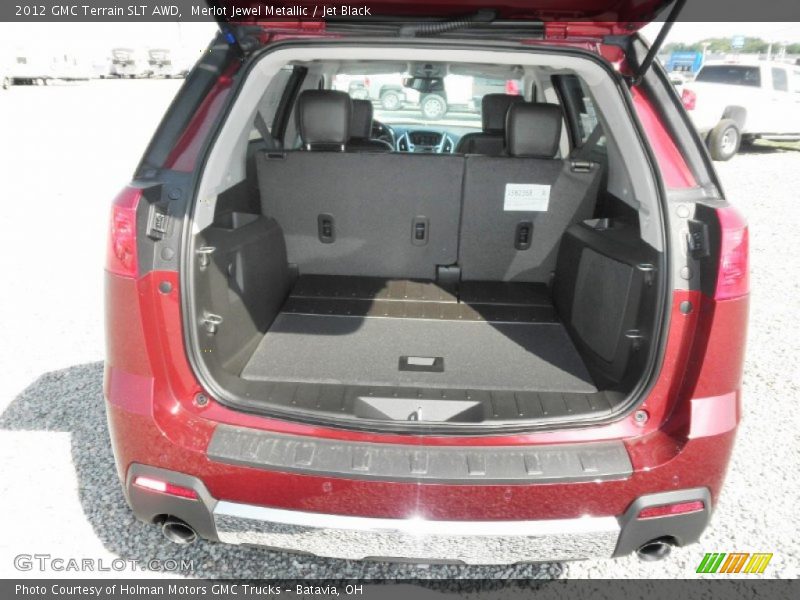Merlot Jewel Metallic / Jet Black 2012 GMC Terrain SLT AWD