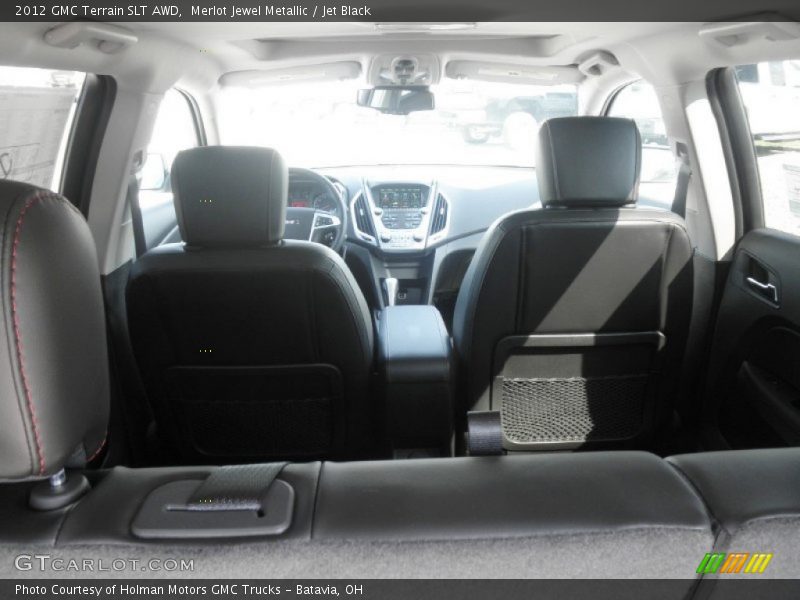 Merlot Jewel Metallic / Jet Black 2012 GMC Terrain SLT AWD