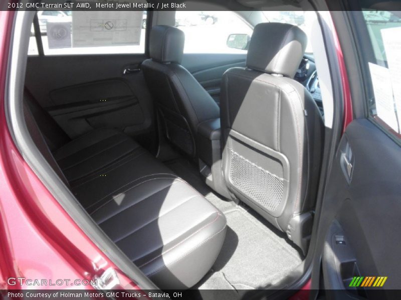 Merlot Jewel Metallic / Jet Black 2012 GMC Terrain SLT AWD