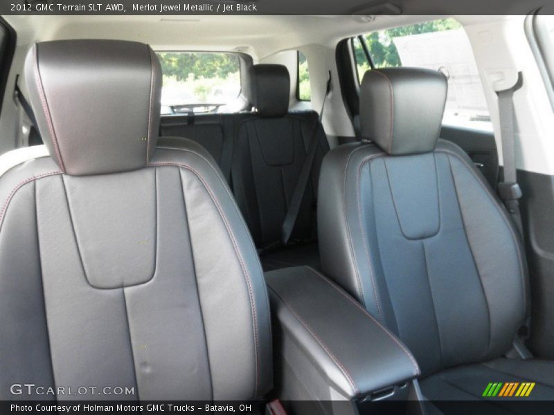 Merlot Jewel Metallic / Jet Black 2012 GMC Terrain SLT AWD