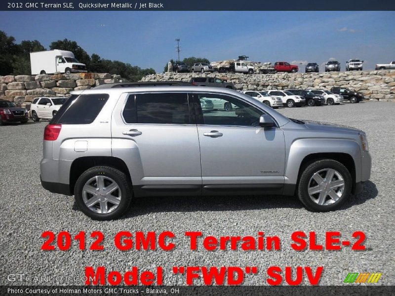 Quicksilver Metallic / Jet Black 2012 GMC Terrain SLE